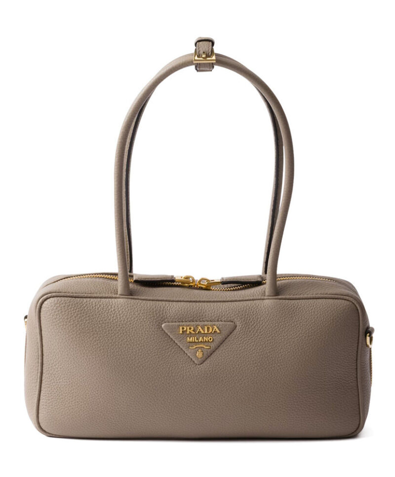Prada Medium Leather Top-handle Bag 1BB126